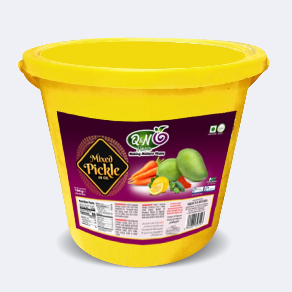 Q&N FLAVORS MIX PICKLE 10KG