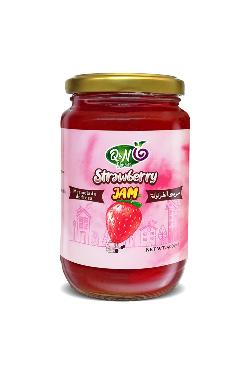 Q&N Flavors Strawberry Jam and Mango Jam - 400gm