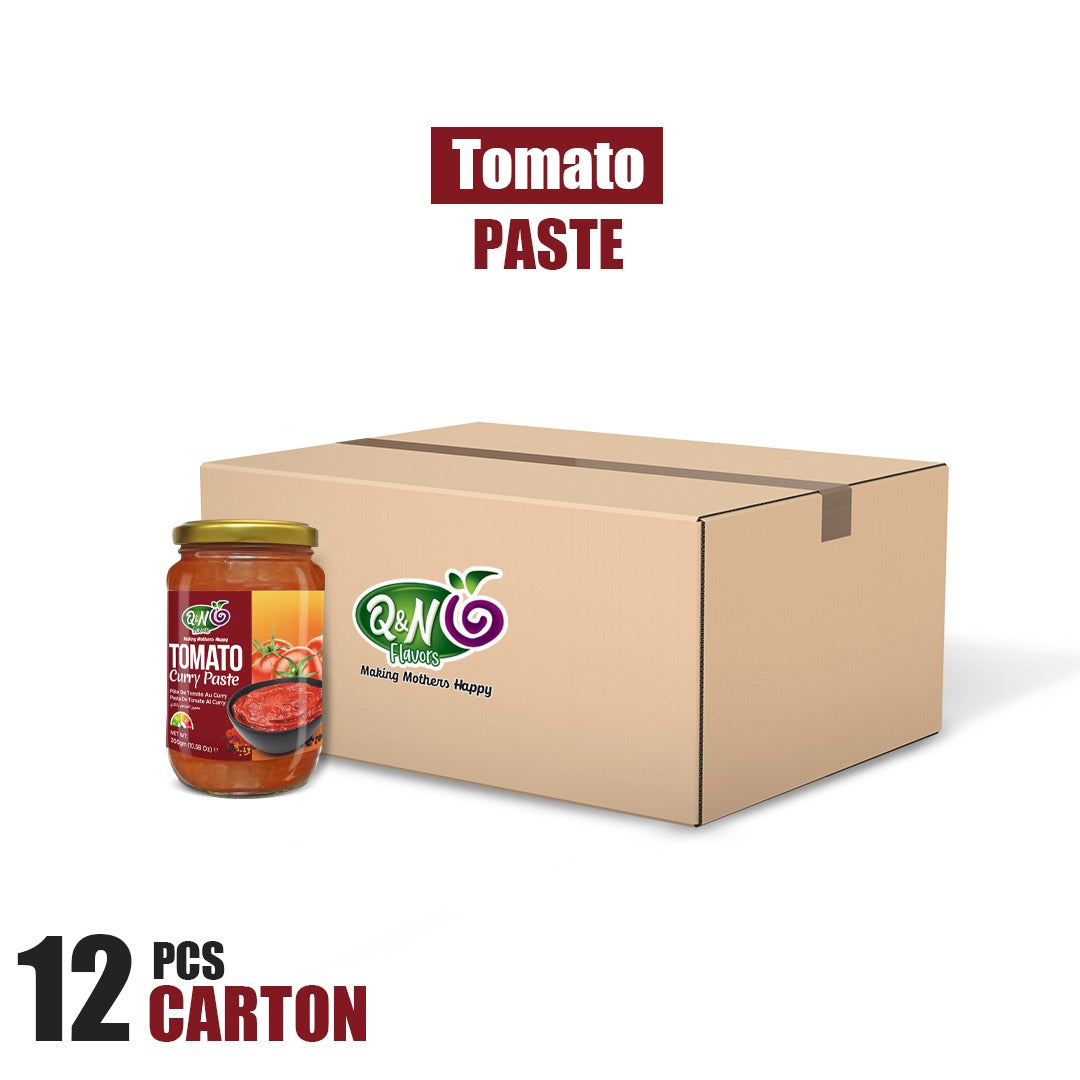 Q&N FLAVORS TOMATO CURRY PASTE 300GM (12Pcs Carton)
