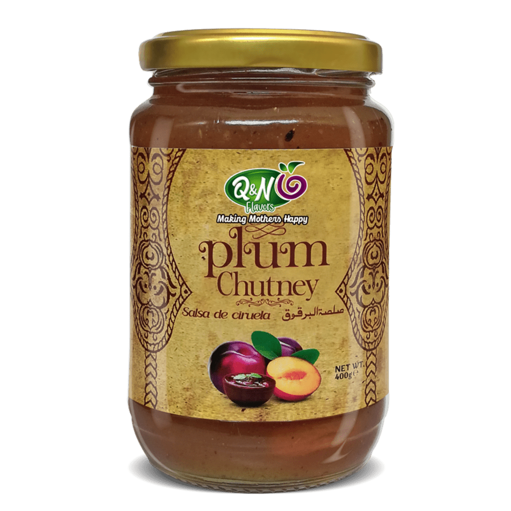 Q&N FLAVORS PLUM CHUTNEY 400GM