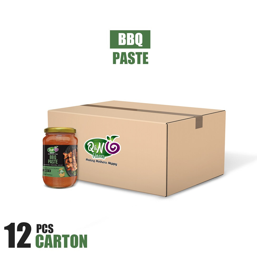 Q&N FLAVORS BBQ Paste 320GM (12Pcs Carton)