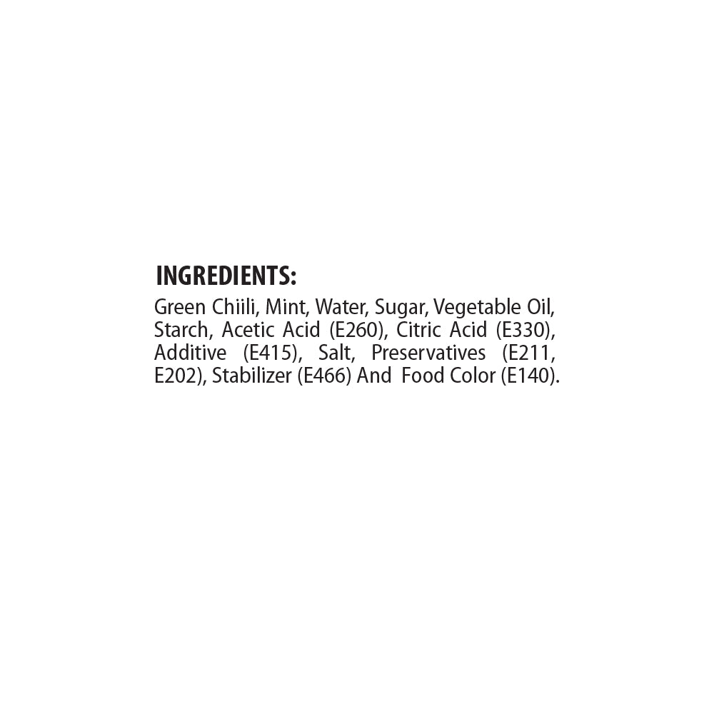Q&N Flavors Green Chili Paste – 300g | Fresh & Spicy Cooking Paste