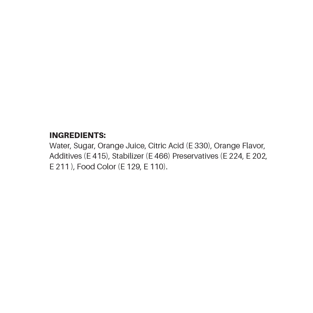 Q&N Flavors Orange Squash – 770ml | Refreshing Citrus Drink Concentrate