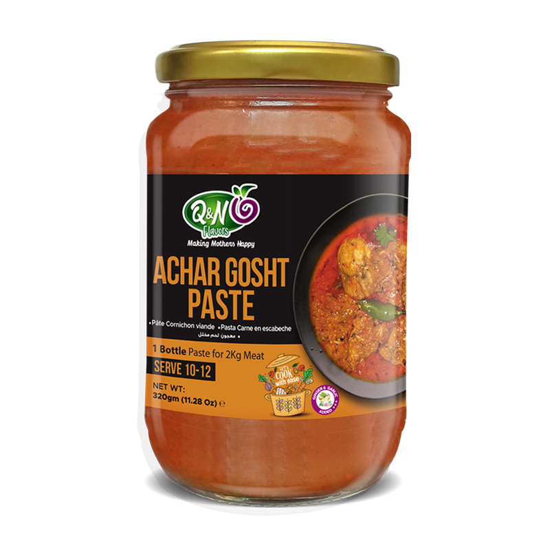 Q&N FLAVORS ACHAR GOSHT PASTE 320GM