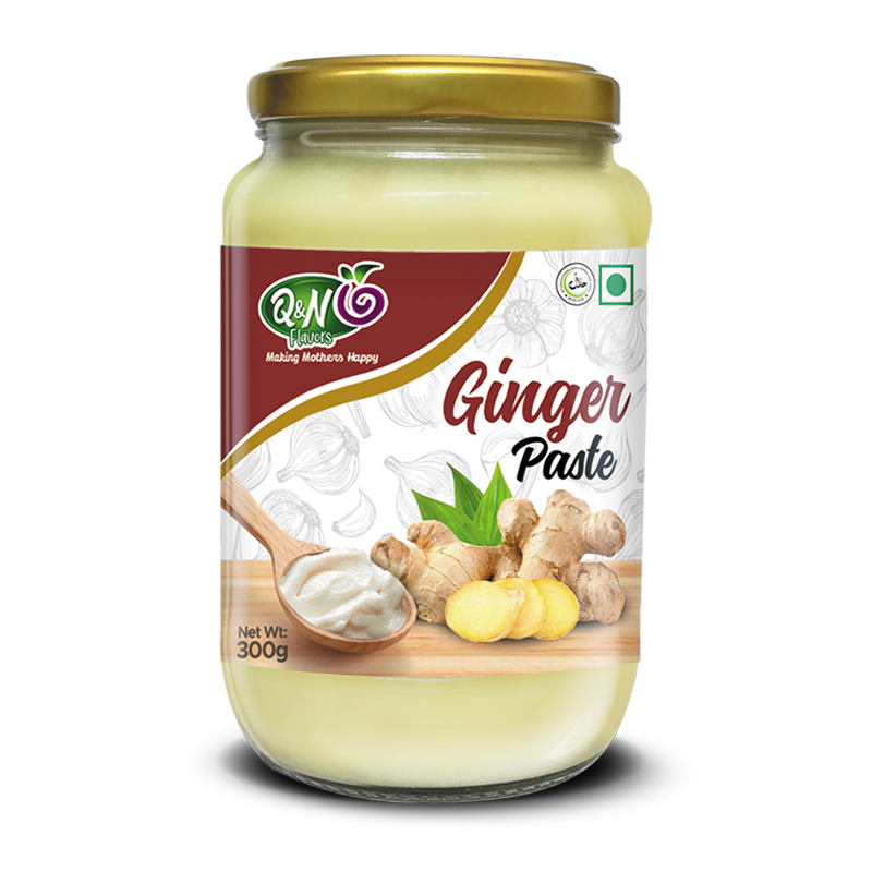 Q&N FLAVORS GINGER PASTE 300GM