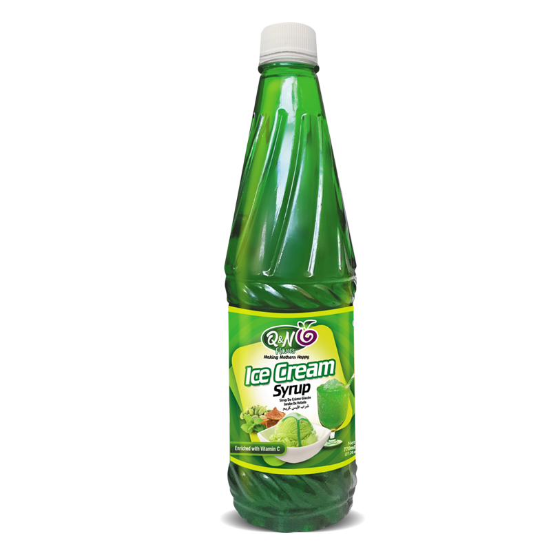 Q&N FLAVORS ICE CREAM SYRUP 770ML