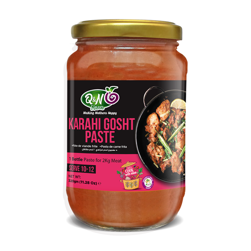 Q&N FLAVORS KARAHI GOSHT PASTE 320GM