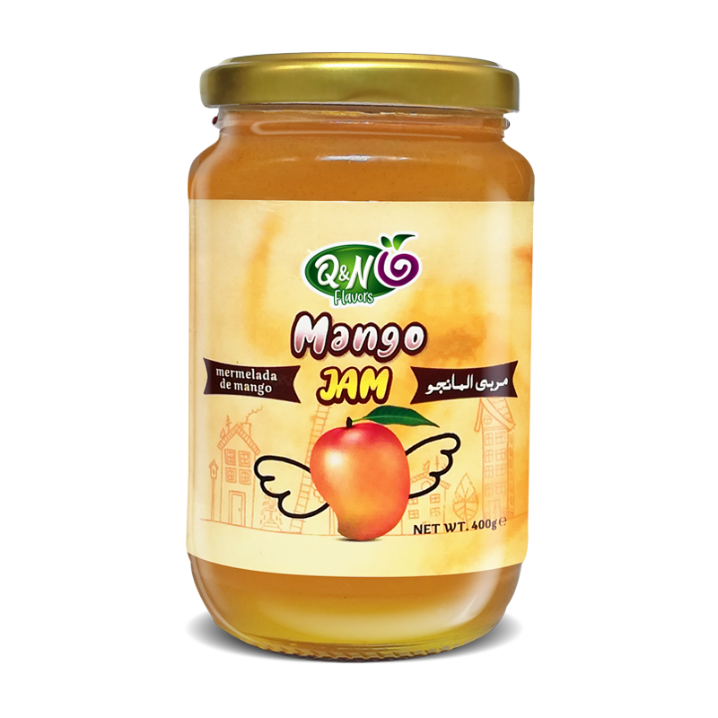 Q&N FLAVORS MANGO JAM 400GM