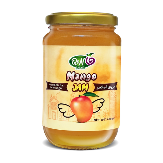 Q&N FLAVORS MANGO JAM 400GM