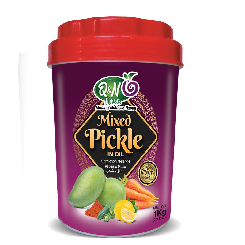 Q&N FLAVORS MIX PICKLE 1KG
