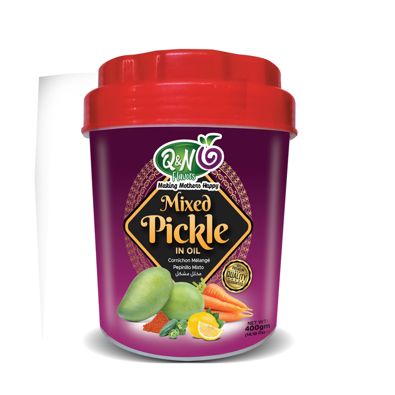 Q&N FLAVORS MIX PICKLE 400GM