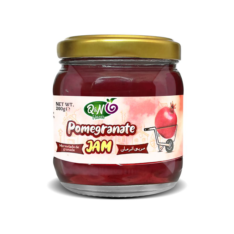 Q&N FLAVORS POMEGRANATE JAM 200GM