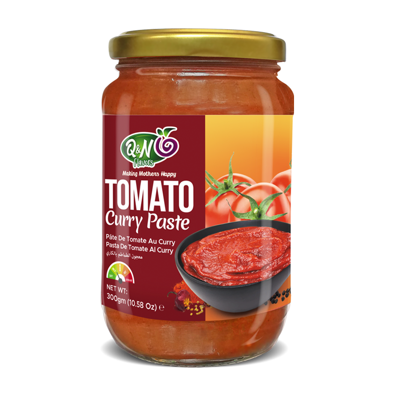 Q&N FLAVORS TOMATO CURRY PASTE 300GM
