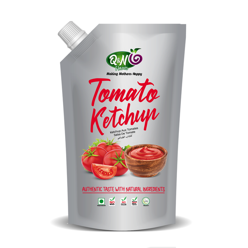 Q&N FLAVORS TOMATO KETCHUP 400GM