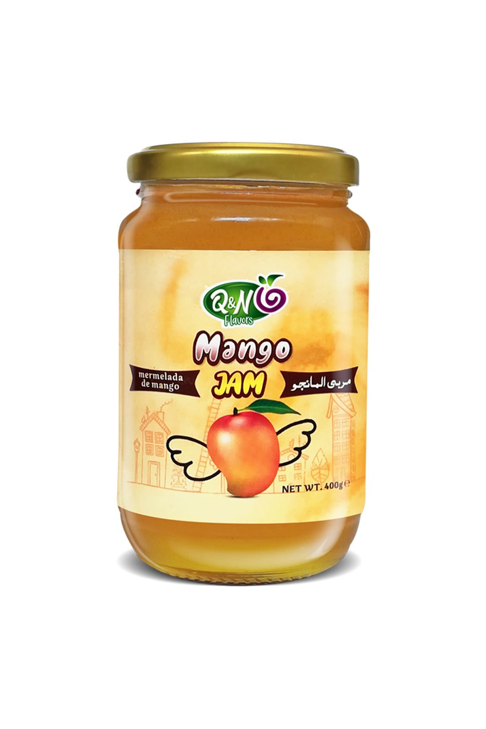 Q&N Flavors Strawberry Jam and Mango Jam - 400gm