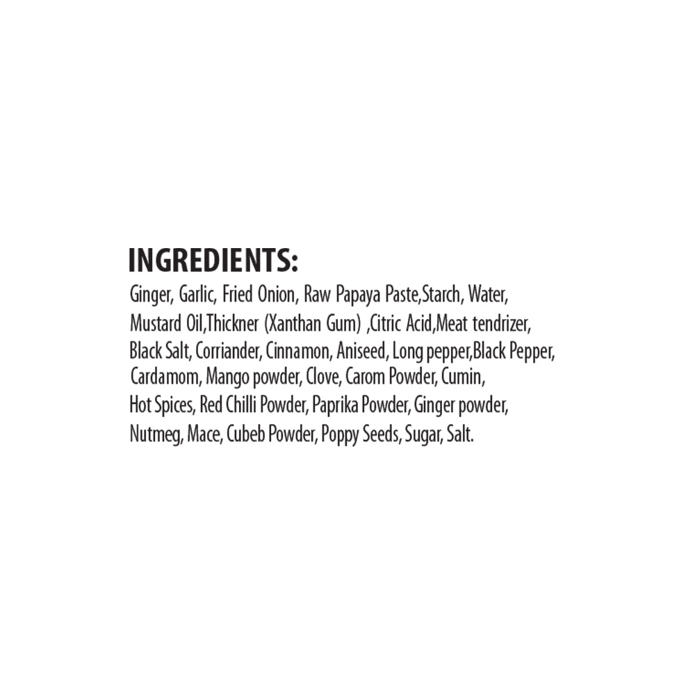 Q&N Flavors Bihari Kabab Paste – 320g | Spicy BBQ Marinade