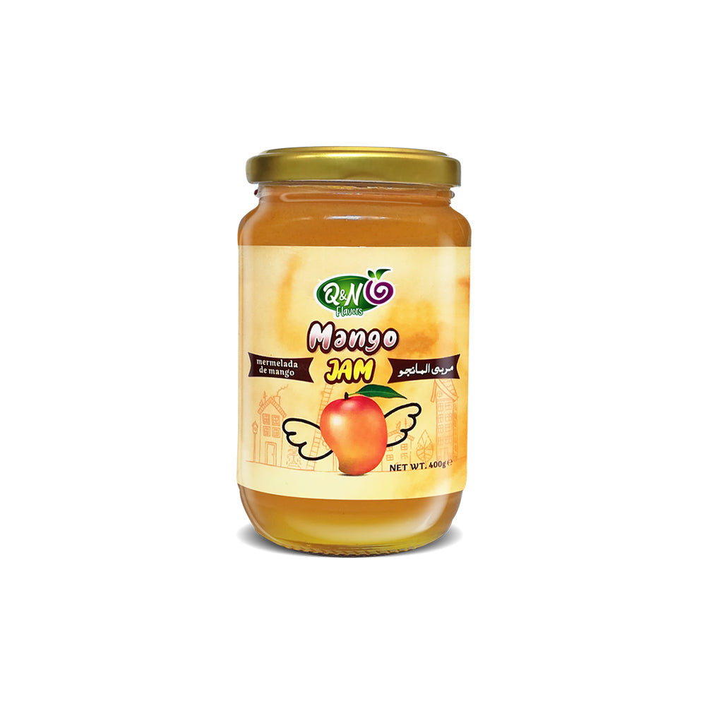 Q&N Flavors Mango Jam – 400g | Sweet & Fruity Spread