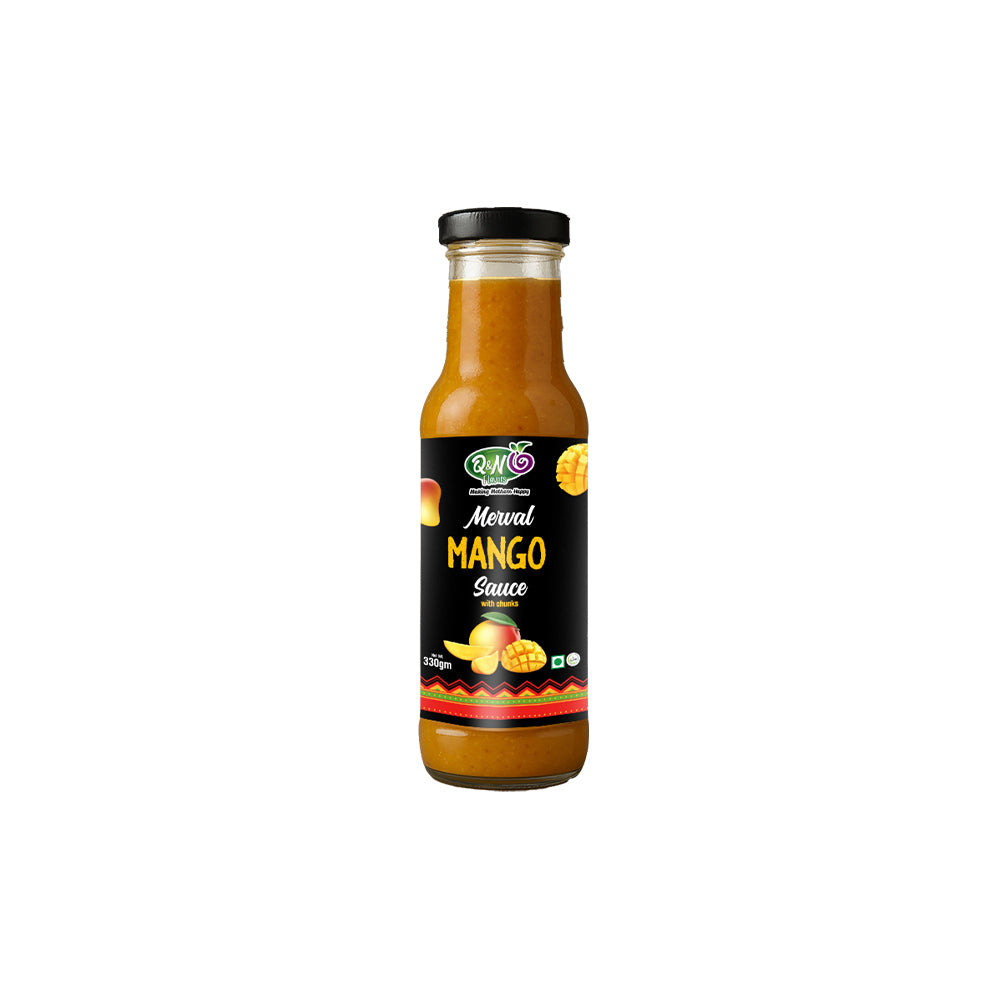 Q&N Flavors Mango Sauce – 330g | Sweet & Tangy Condiment