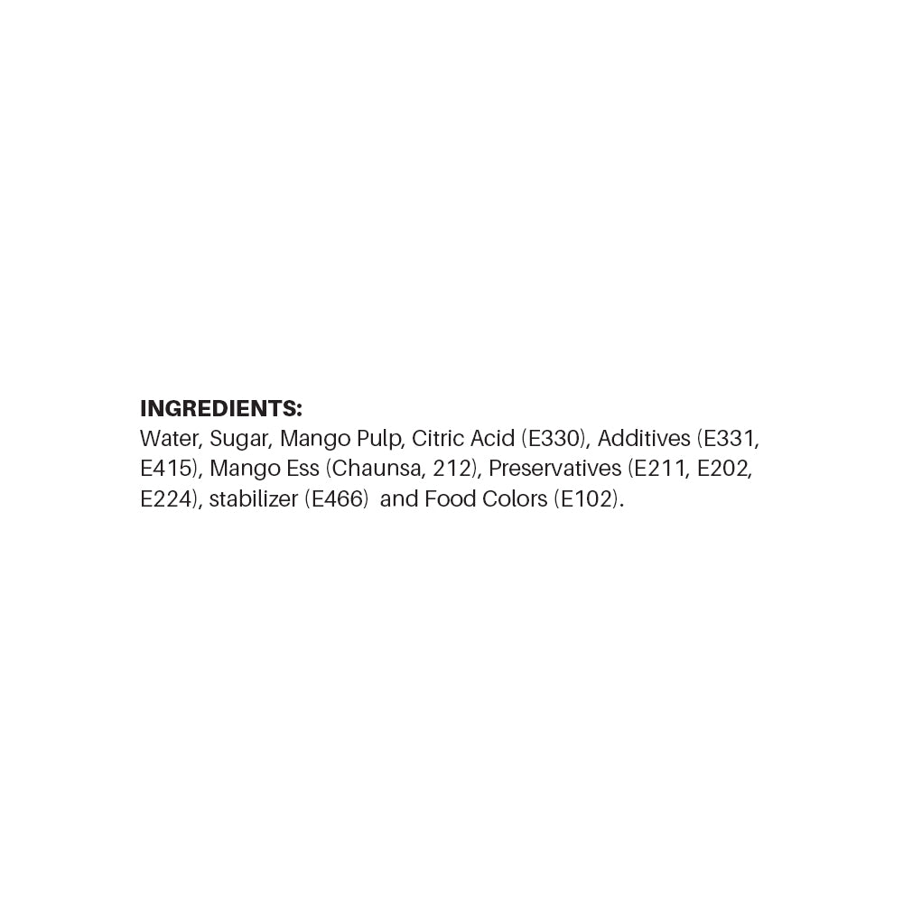 Q&N Flavors Mango Squash – 770ml | Refreshing Fruit Drink Concentrate