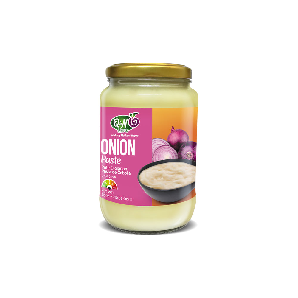 Q&N Flavors Onion Paste – 300g | Fresh Cooking Paste