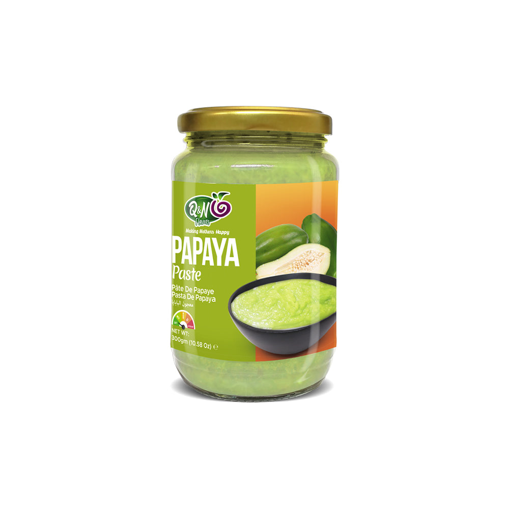 Q&N Flavors Papaya Paste – 300g | Natural Meat Tenderizer Paste