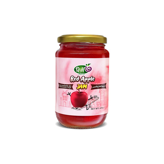 Q&N Flavors Red Apple Jam – 400g | Sweet & Fruity Spread